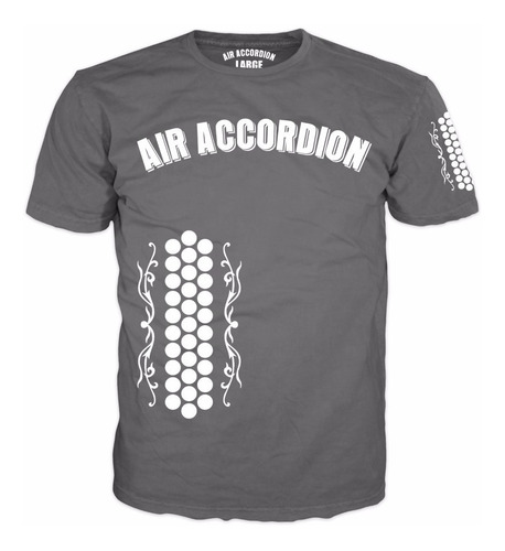 Playera Acordeon Air Accordion, playera con estampado de acordeon, playeras de acordeon, playera acordeon imaginario, playeras con estampado de acordeon, playera de acordeon, playera con acordeon estampado, playera de acordeon